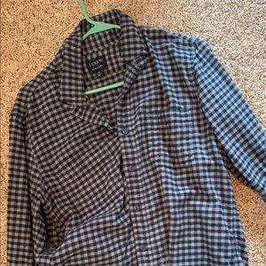 J crew flannel button up